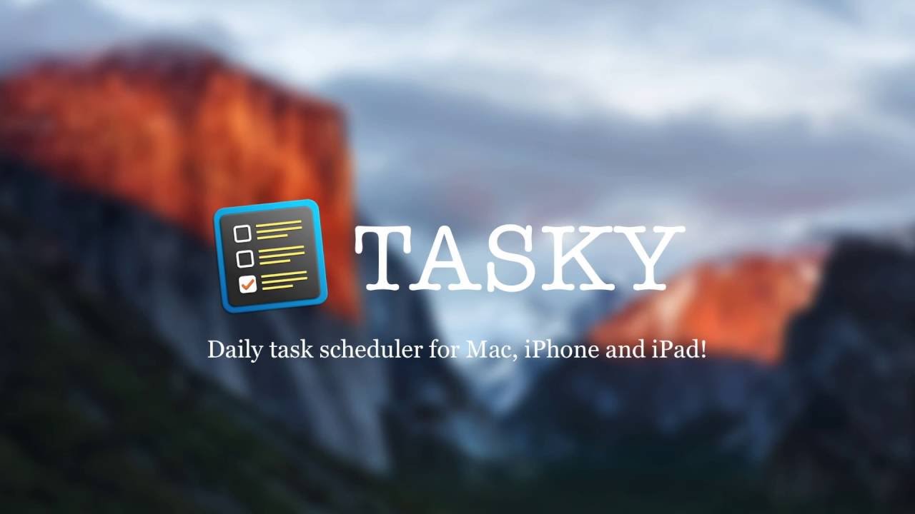 Mac Task Scheduler App